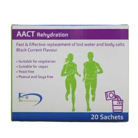 AACT Rehydration Blackcurrant Flavour 20 Sachets