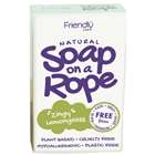 Friendly Soap Natural Soap on a Rope Zingy Lemongrass 125g