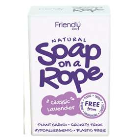 Friendly Soap Natural Soap on a Rope Classic Lavender 125g