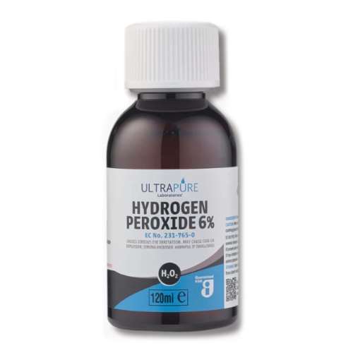 Ultrapure Hydrogen Peroxide Solution 6% 20Vol 200ml