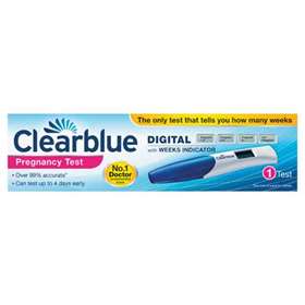 Clearblue Digital Pregnancy Test - 1 Tests