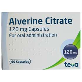 Alverine Citrate 120mg Capsules (60)