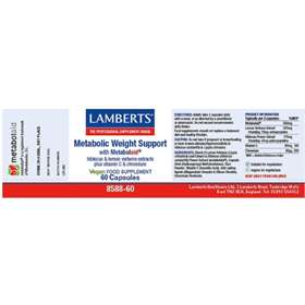 Lamberts Metabolic Weight Support  Capsules 60