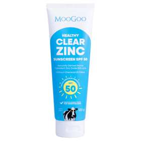 Moogoo Healthy Clear Zinc Sunscreen SPF 50 120g