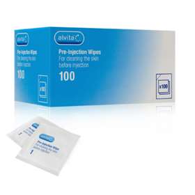 Alvita Pre Injection Swabs 100 Sachets