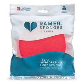 Ramer Large Invigorating Body Sponge Cranberry