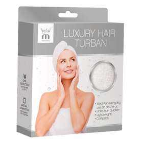 Luxury Hair Turban White