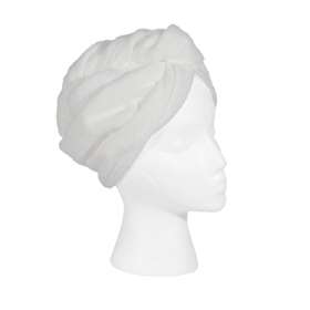 Luxury Hair Turban White