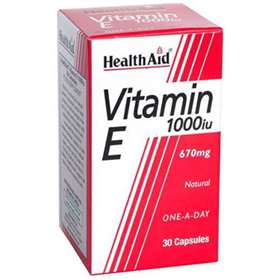 HealthAid Vitamin E 1000iu 30 Capsules Clearance
