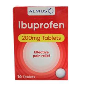 Almus Ibuprofen 200mg Tablets 16