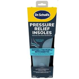 Dr Scholls Pressure Relief Insoles Men's Shoe Sizes UK 7-13 1 Pair