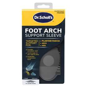 Dr Scholls Foot Arch Support Sleeve 1 Pair