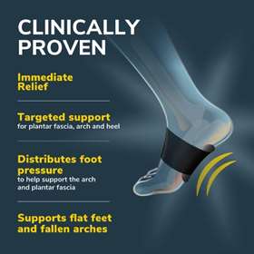 Dr Scholls Foot Arch Support Sleeve 1 Pair