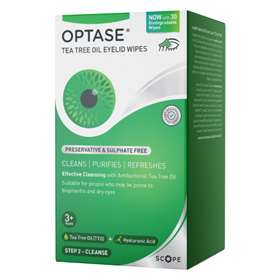 Optase Tea Tree Oil Eyelid Wipes 30