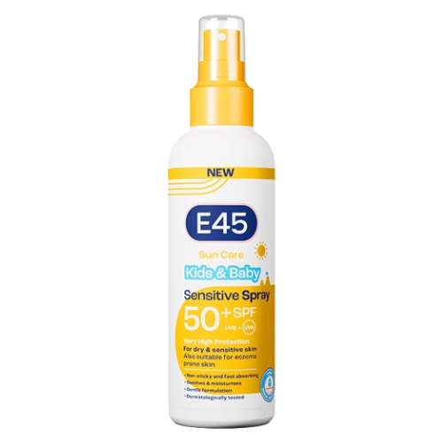 E45 Kids And Baby Sensitive Spray SPF 50 180ml