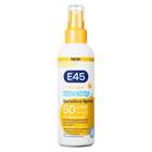 E45 Kids And Baby Sensitive Spray SPF 50 180ml