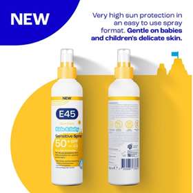 E45 Kids And Baby Sensitive Spray SPF 50 180ml