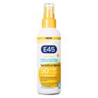 E45 Kids And Baby Sensitive Spray SPF 50 180ml