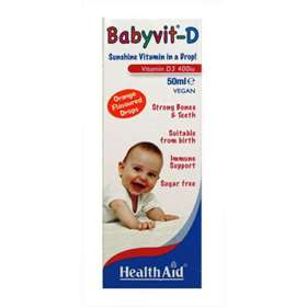 HealthAid Babyvit D 50ml Clearance