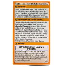Almus Stomach Cramp Relief 20 Tablets