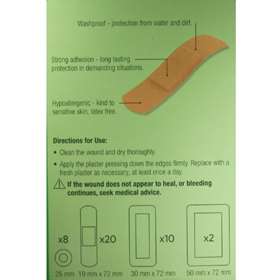 Alvita Water Resistant Plasters 40 Assorted