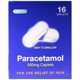 Aspar Paracetamol 500mg Caplets 16