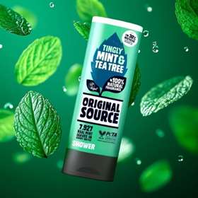 Original Source Tingly Mint And Tea  Tree Shower Gel Travel Mini 50ml