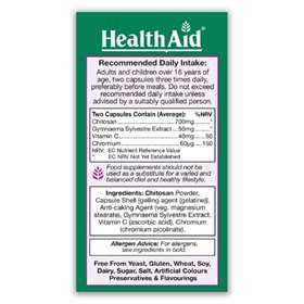 HealthAid Chitosan Complex Fat Attracter 90 Capsules