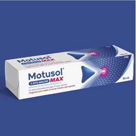Motusol Max 2.32% w/w Gel 100g
