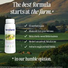 Kendamil Organic First Infant Milk Ready-to-Feed From Birth 200ml