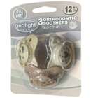 Griptight 3 Orthodontic Soothers Neutral Hearts 12 Months+