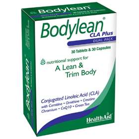 HealthAid Bodylean CLA Plus Dual Pack 30 Tablets & 30 Capsules