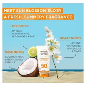 Garnier Ambre Solaire Hydra Protect SPF50+ Protection Milk Travel Mini 50ml