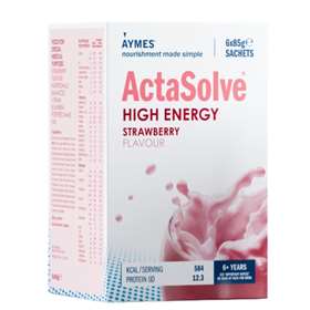 Aymes ActaSolve High Energy Strawberry 6x85g Sachets
