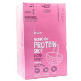 Aymes ActaGain Protein Shots Mixed Berry 15 x 60ml Bottles