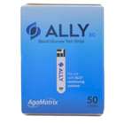 AgaMatrix Ally BG Blood Glucose Test Strips 50 Strips
