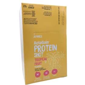 Aymes ActaGain Protein Shots Tropical Fruit 15x60ml Bottles