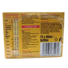 Aymes ActaGain Protein Shots Tropical Fruit 15x60ml Bottles