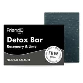 Friendly Soap Detox Bar Rosemary & Lime 95g