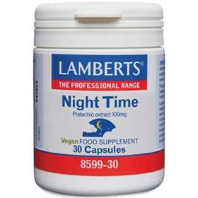 Lamberts Night Time Pistachio 100mg Capsules 30 Clearance