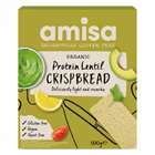 Amisa Organic Gluten Free  protein Lentil Crispbreads 100g