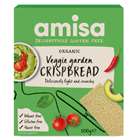 Amisa Organic Gluten Free Veggie Garden Crispbread 100g