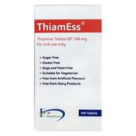 ThiamEss Thiamine 100mg Tablets 100 Tablets