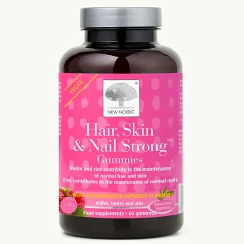 New Nordic Hair, Skin & Nail Strong Gummies 60