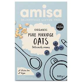Amisa Organic Pure Porridge Oats 325g