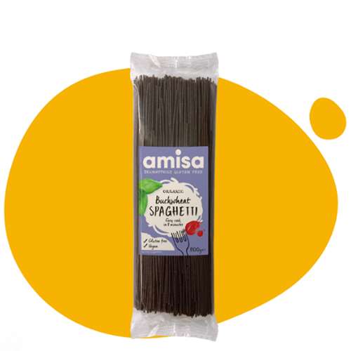 Amisa Organic Buckwheat Spaghetti 500g