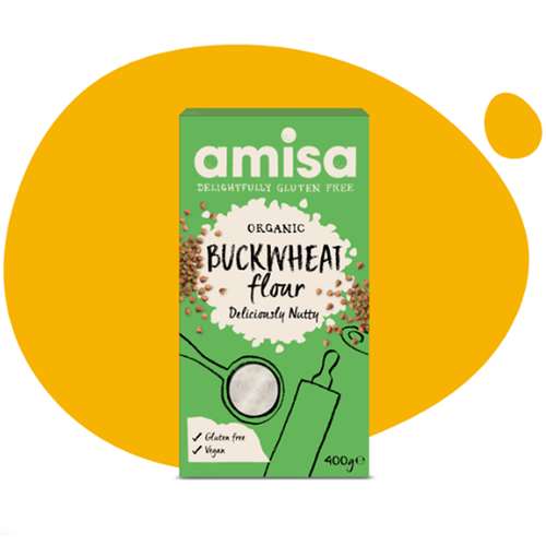 Amisa Organic Buckwheat Flour 400g