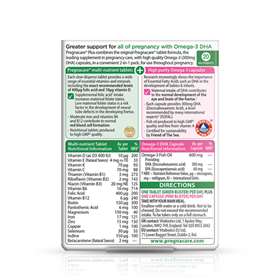 Pregnacare Plus Omega-3 28 Capsules Dual Pack Clearance