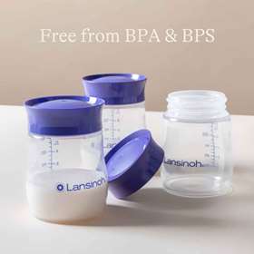Lansinoh Breastmilk Storage Pots x 4