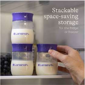 Lansinoh Breastmilk Storage Pots x 4